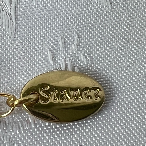 Stauer Necklace & Earring Set In Beautiful Blue Sodalite & Gilt - Picture 8 of 8